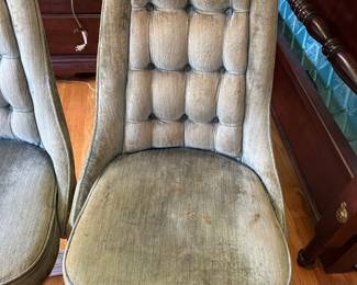 #66 ChromKraft Retro Chair - has stains $75.00