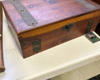 #126 Wood Box - 12x8x4 $20.00