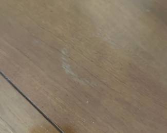 #9 Wood Oval Coffee Table - (has small stain) - 48x23x15 $45.00