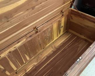 #131 Cedar Chest ( no Tray) w/handles on Side - 48x23x23 $100.00