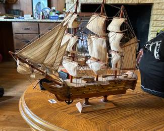 #51 Model Ship "Victory" 19x17 $20.00