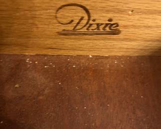 #17 Dixie Brand Buffet table 54x21x33.5 5 drawers 2 doors $175.00
