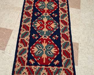 #146 Southwestern Style Hand-knotted Rug - 22x44 $60.00
