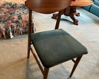 #74 Teakwood Odd Chair $40.00