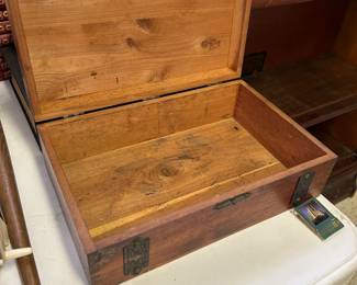 #126 Wood Box - 12x8x4 $20.00