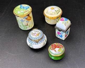 Floral Trinket Box Collection