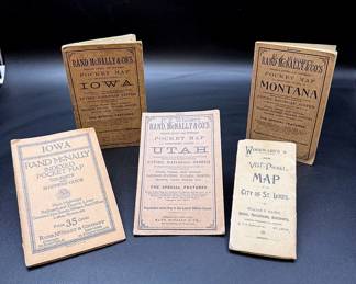 Vintage Pocket Maps