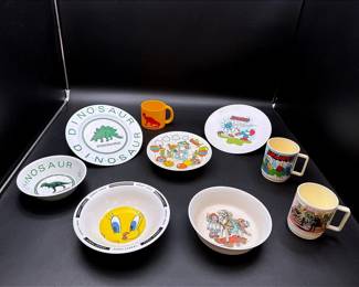 Vintage Character Children’s Dishes