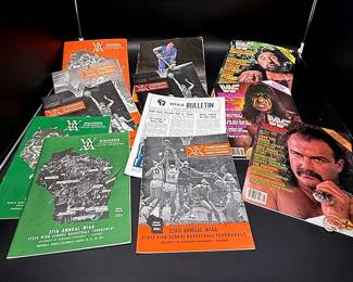 Vintage Print Material Featuring A 1967 NHL Official Magazine