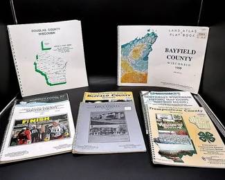 Vintage Land Atlas & Plat Books