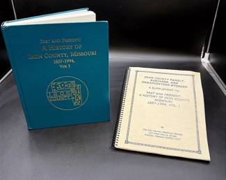 Past And Present History Of Iron County, Missouri