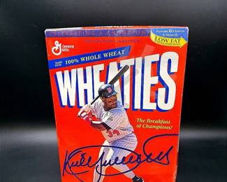 1996 Kirby Puckett Box Of Wheaties Collector’s