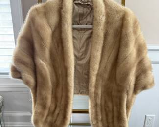 Vintage Mink Fur Stole