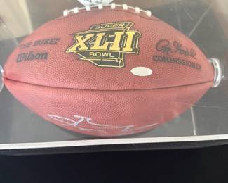 Autographed Foodball