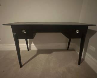 Black desk