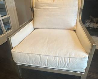 (2) Upholstered armchairs......