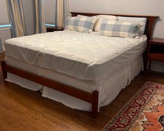 King Bed, Mid-Century