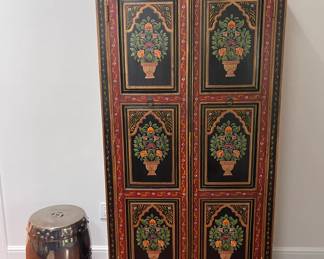 Painted chest, Armoir, Garden Stool