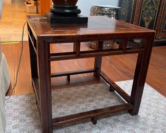Side Table, Nightstand, Table lamp