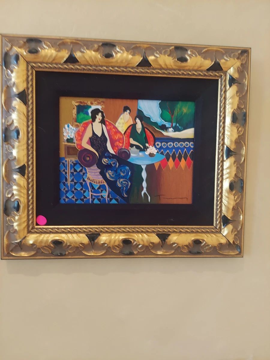 Two by Two" by artist Itzchak Tarkay, 