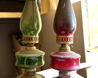 Vintage Kerosine Lamp/Hurricane Lamp
