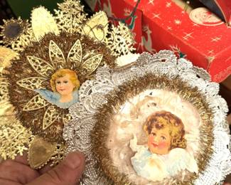 German Angels Christmas Ornaments