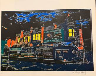The School of the Art Institute of Chicago and the Advance Screen Company, Chicago 1970’s