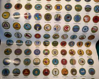 Boy Scout Patch Poster