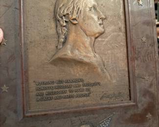 George Washington Plaque