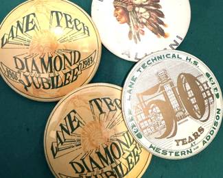 Lane Tech Highschool Pins