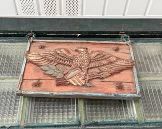 Wood American Plaque