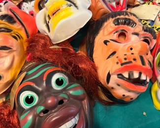 Vintage Halloween Masks