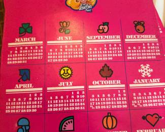 Barbie Calendar
