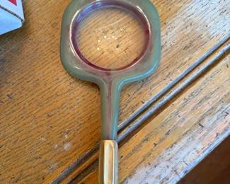 Bakelite Magnifying Glass, only one if this is second photo