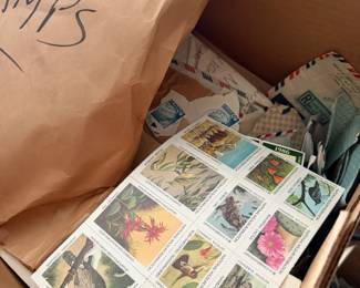 Boxes of Stamps