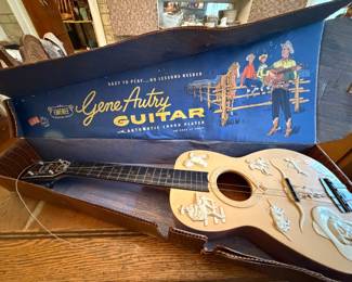 Gene Autry Toy Guitar, Condition is not NEW
