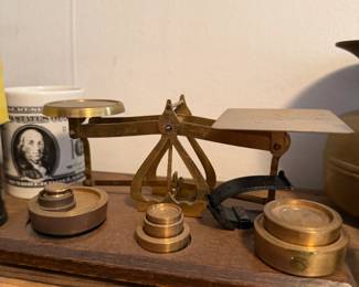 Brass Weight Set