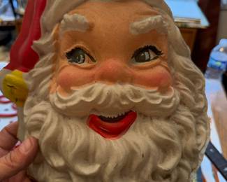 Vintage Santa Decoration