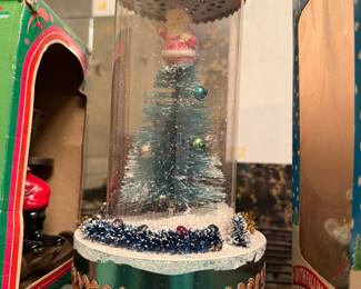 Vintage Christmas Musical Box
