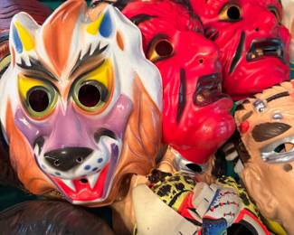 Vintage Halloween Masks