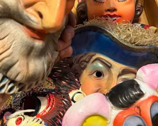 Vintage Halloween Masks