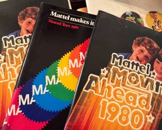 Large Quantity of Mattel Catalogs