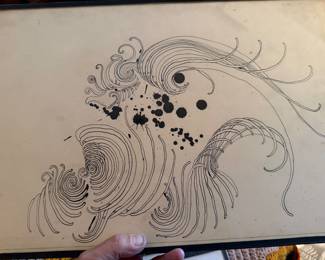 Ink Drawing Artist Frank Piatek