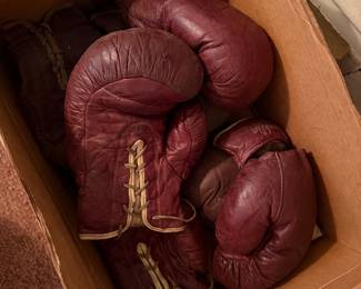 Antique Boxing Gloves