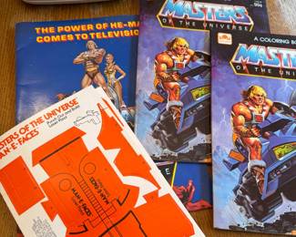 He-Man Coloring Books