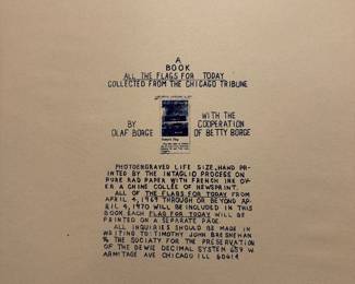 The School of the Art Institute of Chicago and the Advance Screen Company, Chicago 1970’s