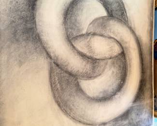 Abstract Art on Paper, Frank Piatek Artist