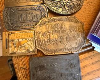 Collection of Belt Buckles