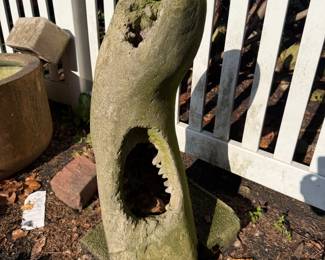 Odd Concrete Sculpture