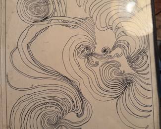 Ink Drawing Artist Frank Piatek